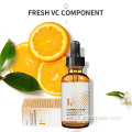 Custom orgânico Ha vitamina C reparar o soro facial